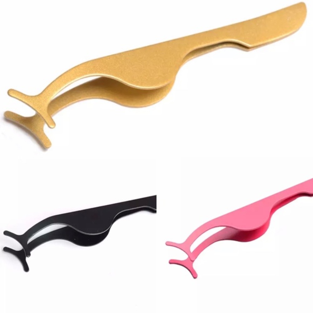 3 Eyelash Applicator Tools lash tweezers